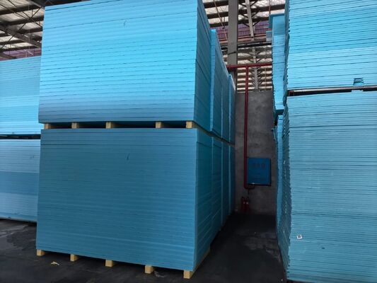 Blue Bluetherm XPS Insulation Board for Concrete Floor Application with Durable Extruded Polystyrene